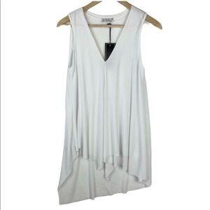 Cotton On Ribbed Knit Tank Asymmetrical Hem